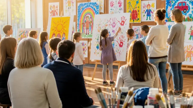 Volksschule Wolfsberg zeigt Arbeiten der Kindermalschule – Angebot wird fortgesetzt