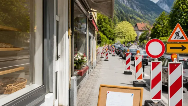 Vollsperre nach Kufstein seit Mai belastet Kiefersfelden massiv