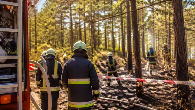 Vor 50 Jahren: Probefeuerwehrmann legte Brand im Föhrenwald bei Neunkirchen