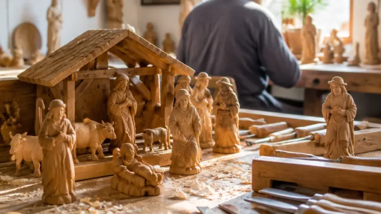 Vorauer Krippenbaumeisterin erhält Meisterschaft in filigraner Krippenkunst