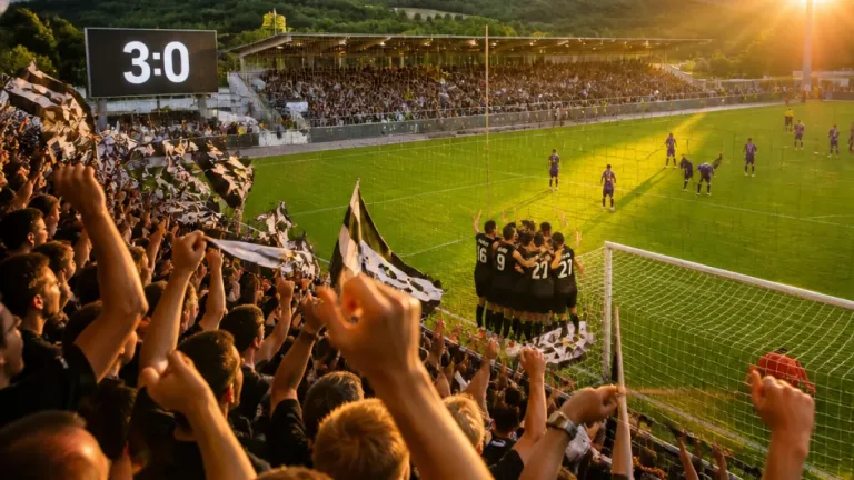WAC startet mit klarem 3:0‑Erfolg gegen Austria Wien in die Bundesliga