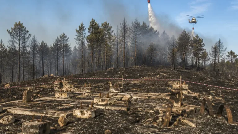 Waldbrand bei St. Egyden: Ermittler vermuten Phosphor aus alter Munitionsanlage als Auslöser