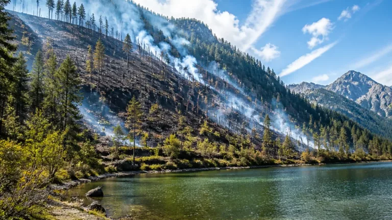 Waldbrand im Gaisbachtal: Einsatz beendet – 8.000 m² verbrannte Fläche