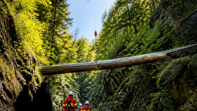 Wanderin in Heiligengeistklamm von umstürzendem Baum schwer getroffen und ins LKH Graz geflogen