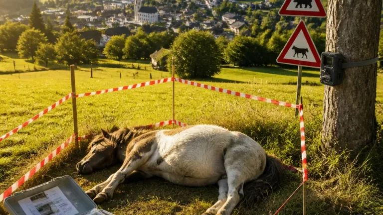 Warnung und Untersuchungen nach Nachweisen großer Beutegreifer im Gemeindegebiet Pfunds