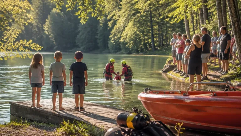 Wasserwacht rettet drei Kinder — Warnung an Eltern an Badestellen bleibt aktuell