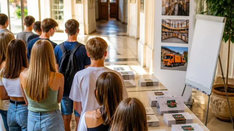 Weiz heißt 46 Ferialpraktikantinnen und -praktikanten willkommen: Einblick in Rathaus, Stadtservice und Wirtschaftshof
