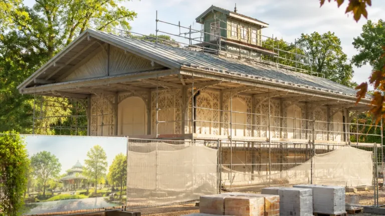 Wels: Austria Tabak-Pavillon wird saniert und als „Villa Botanika“ für LGS 2027 umgebaut