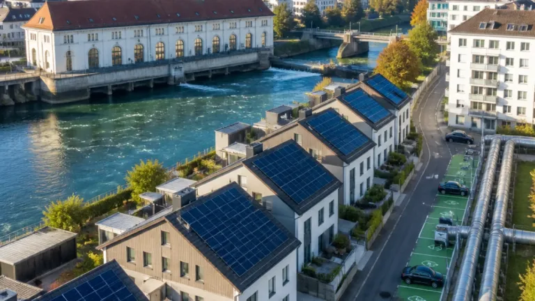 Wels setzt auf erneuerbare Energie: Fernwärme, Wasserkraft und Photovoltaik im Ausbau