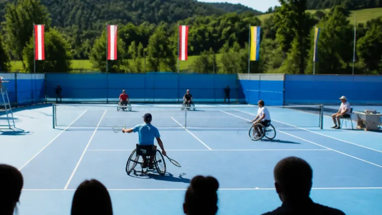 Weltklasse-Rollstuhltennis in Groß Siegharts: 37. Austrian Open bringen Spitzensport ins Waldviertel