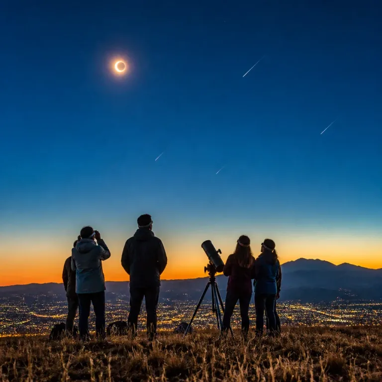 Günstige Bedingungen für partielle Sonnenfinsternis und Perseiden in Österreich