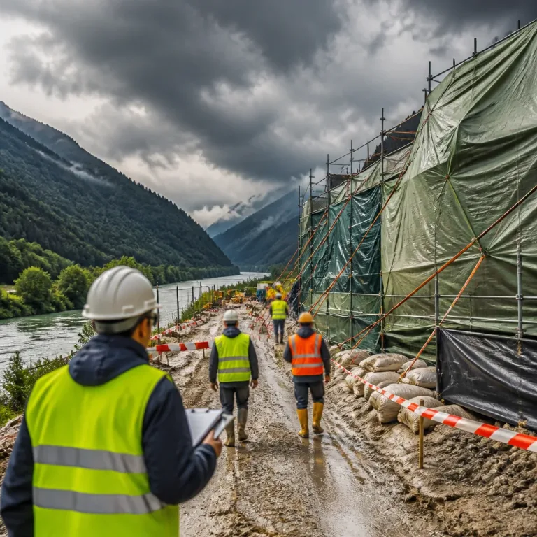 Son La intensiviert Baustellensicherheit wegen wachsender Hitze-, Sturm- und Regenrisiken