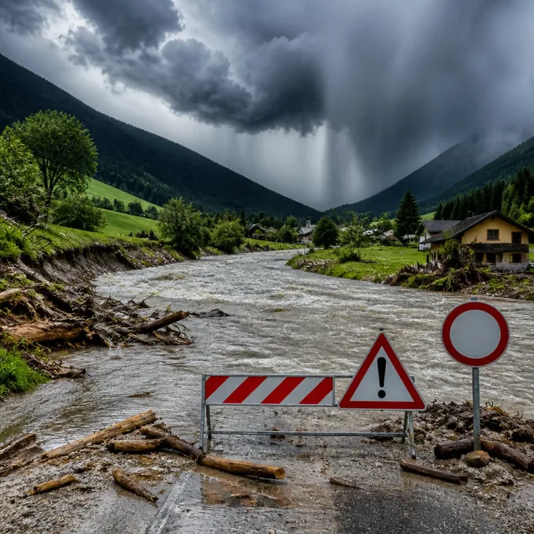 Unwetter für weite Teile Österreichs: Höchste Warnstufe ausgerufen, bis 60 l/m² möglich