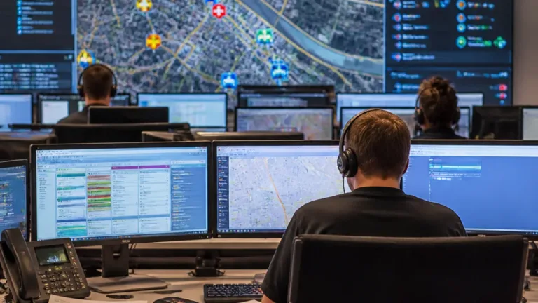 Wie ein Notruf 122 in Sankt Pölten bearbeitet wird: Ein Blick in die Alarmzentrale