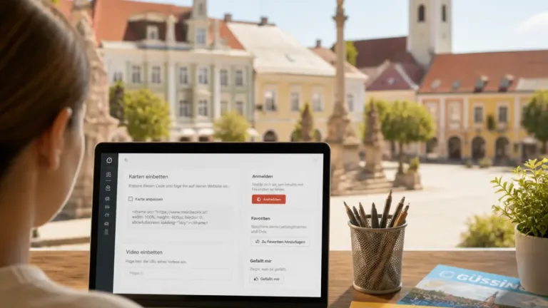 Wie Güssingerinnen und Güssinger Beiträge, Profile und Medien auf meinbezirk.at nutzen können