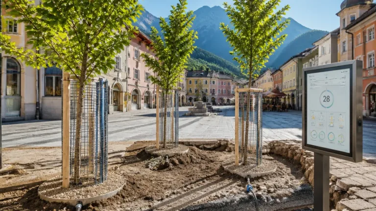 Wie klimafit ist Lienz? Maßnahmen gegen Hitze und weniger versiegelte Stadtflächen in Lienz