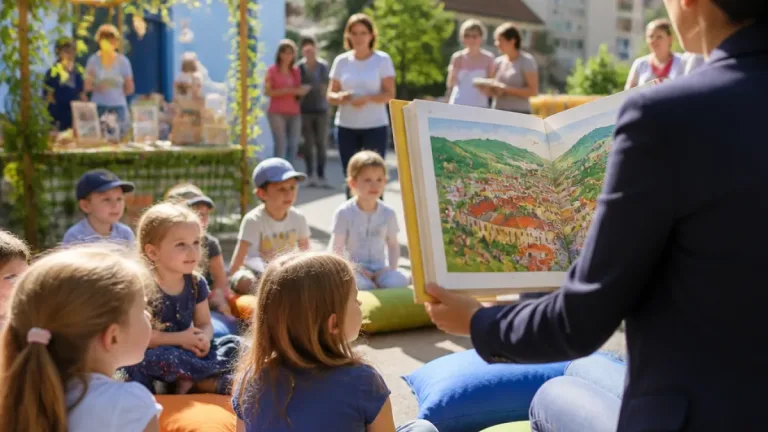 Wimmelbuch-Projekt in Leoben stärkt frühe Verbundenheit mit der Region
