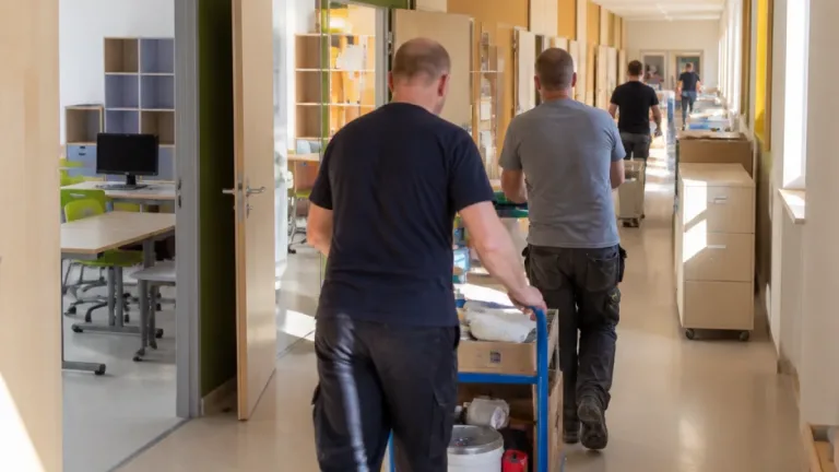 Wimmer Gymnasium modernisiert Räume – Kollegium trug großen Teil der Arbeiten