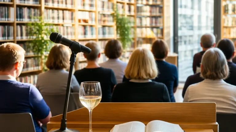 „Wine & Crime“ in der Stadtbücherei: Rieder Autor stellt Debütroman vor