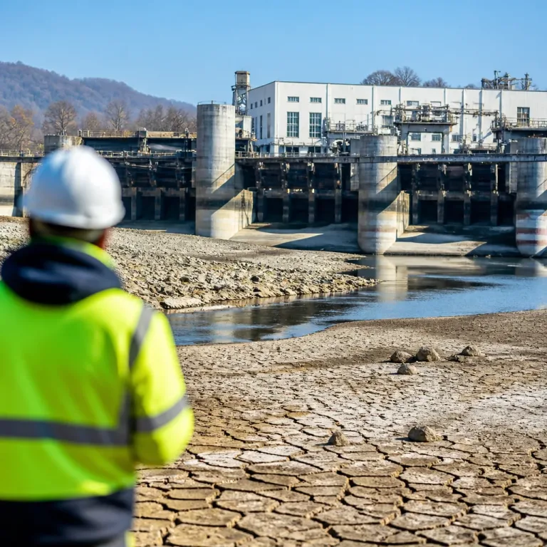 Dürre drosselt Wasserkraft: Donau auf historischem Tiefstand, Stromerzeugung sinkt deutlich