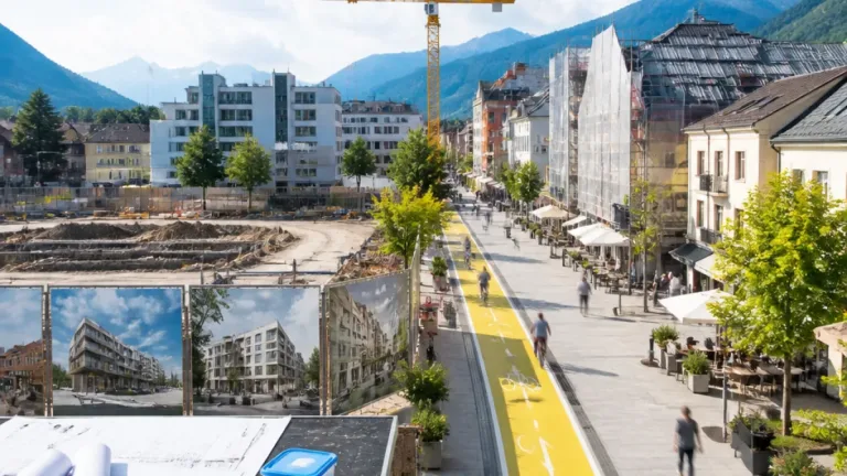 Wörgl plant neuen Stadtteil, Radachse durch Zentrum und Schulmodernisierung