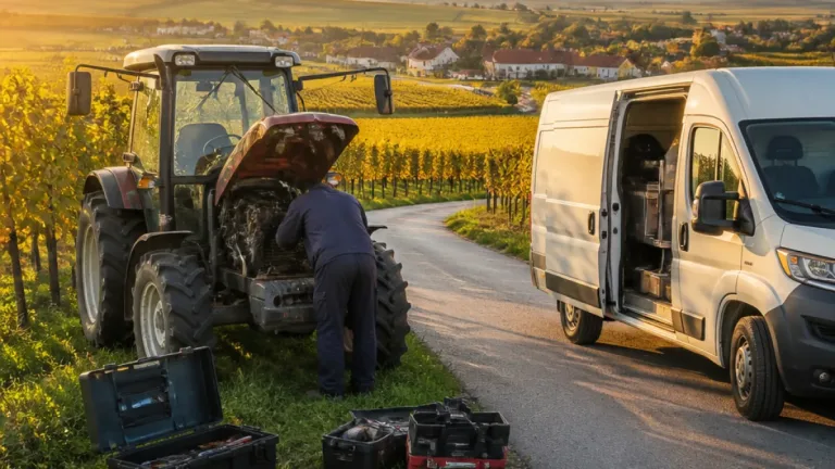 Wolkersdorfer startet mobilen Landmaschine-Service für das Weinviertel