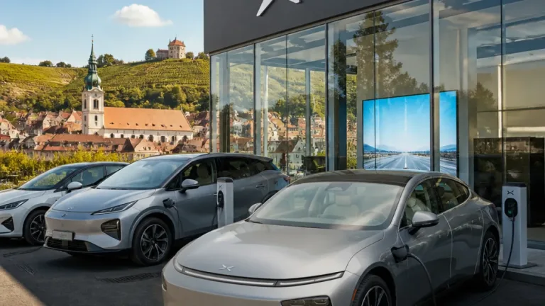 XPeng bringt E-Autos nach Krems: Autohaus Mitterbauer‑Smola wird Händler