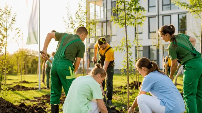 Zehn Bäume für PBZ Wolkersdorf: Jubiläum verbindet Schule, Pflege und Nachhaltigkeit