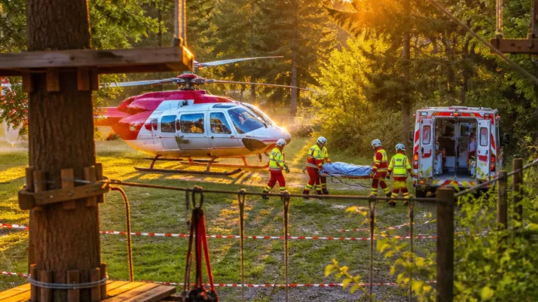 Zwei Kinder bei Unfällen in Hochseilgärten verletzt — ein Mädchen per Christophorus nach Wien geflogen