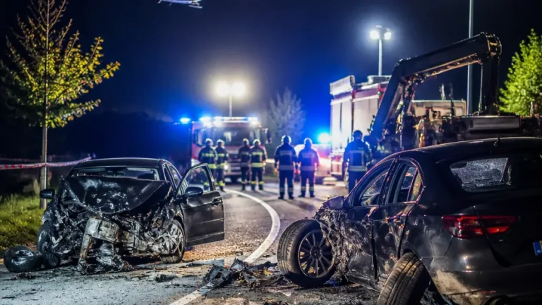 Zwei Pkw kollidieren frontal auf Schickerstraße: Fahrer ins Krankenhaus gebracht