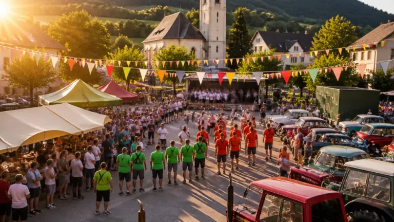 Zweitägiges Dorffest in Münchwies: Wettstreit zwischen Ober- und Unterdorf zieht Besucher an