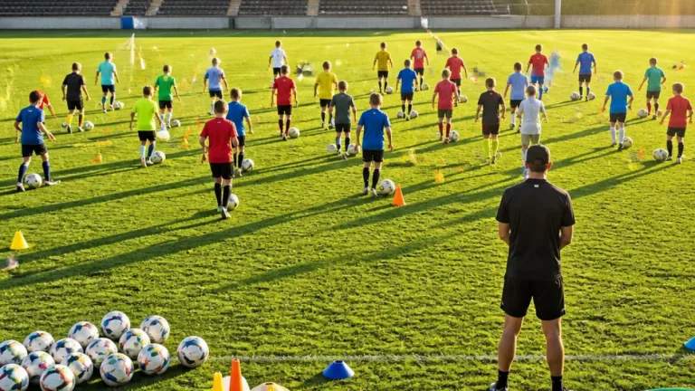 Zweites Fußballcamp in St. Margarethen: Fast 60 Kinder trainieren am Greaboch