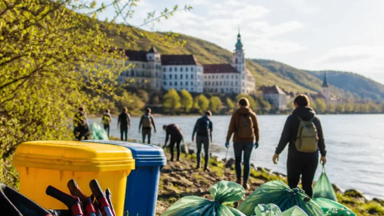 Zweites Jahrzehnt Sauberkeit: GV Krems zieht Bilanz nach 20 Jahren Frühjahrsputz