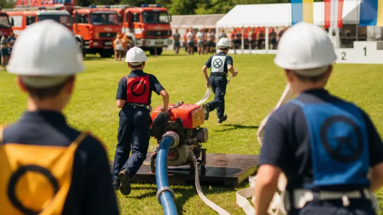 Zwettler Feuerwehrnachwuchs bestätigt hohes Ausbildungsniveau beim Landestreffen